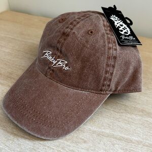 Blinky Bro Embroidered Logo Brown Baseball Cap